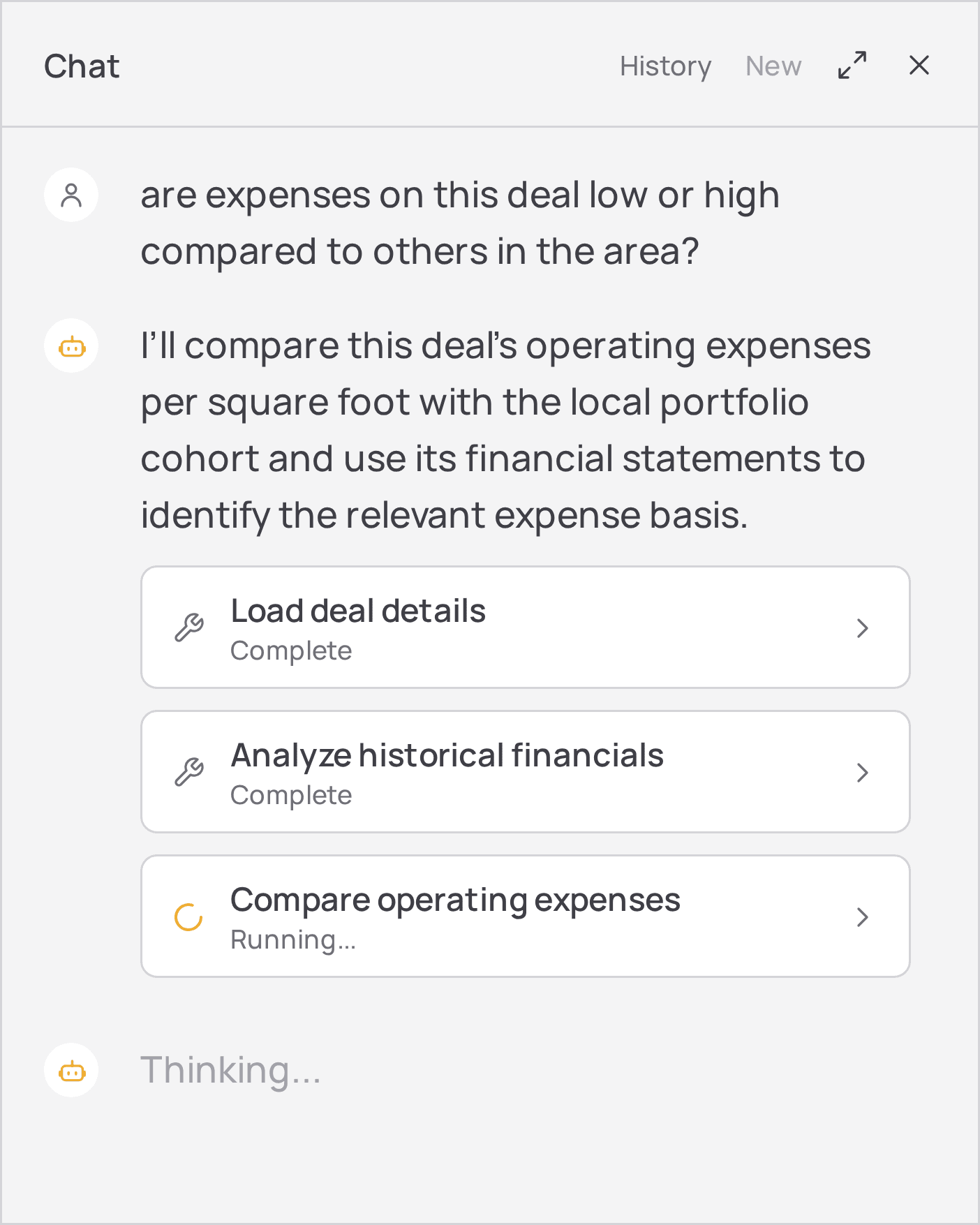 Capital allocation query report